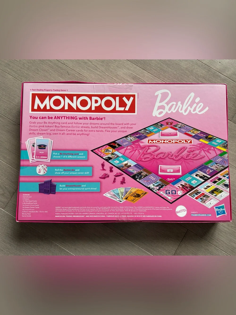Monopoly Barbie Edition Board Game